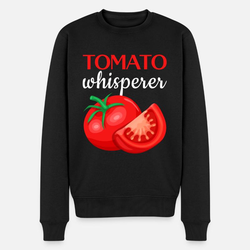 Tomato whisperer,Faming - Pull Premium bio Homme - noir