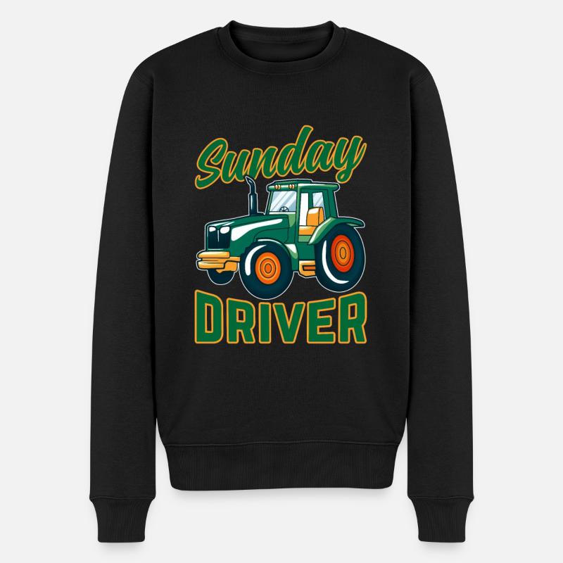 Sunday driver,Sunday - Pull Premium bio Homme - noir