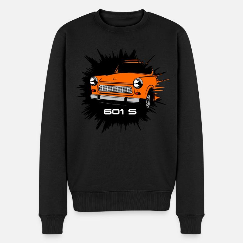 Trabant Trabi Auto GDR - Pull Premium bio Homme - noir