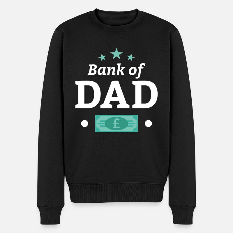 Banque de papa - Pull Premium bio Homme - noir
