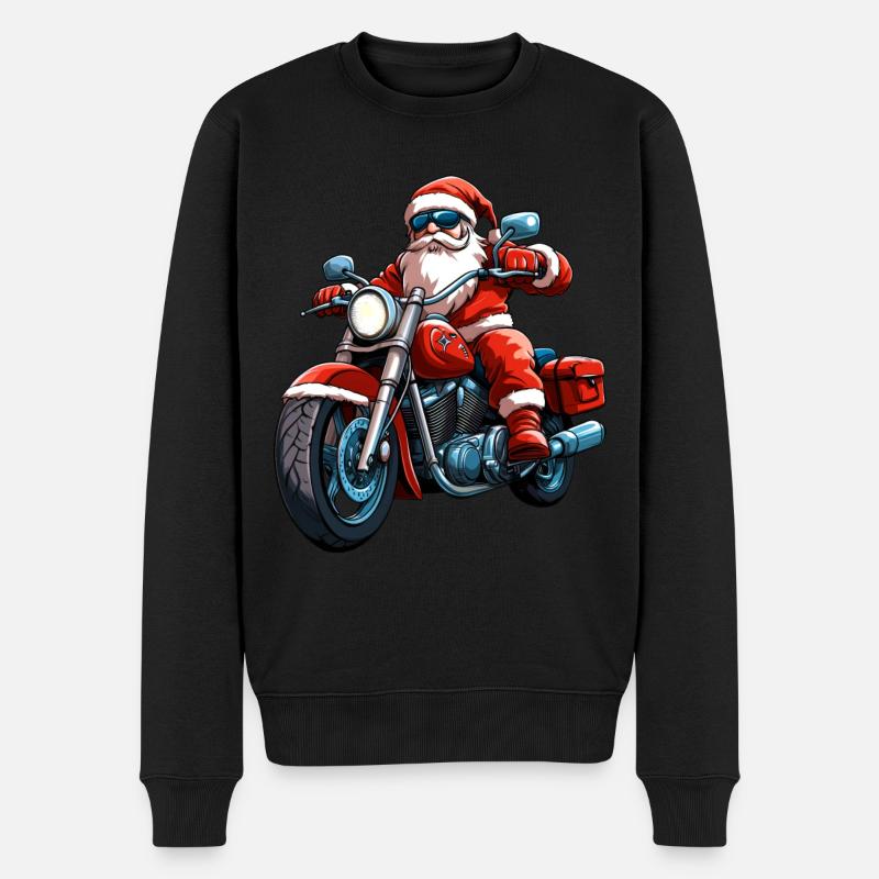 Motards Noël - Pull Premium bio Homme - noir