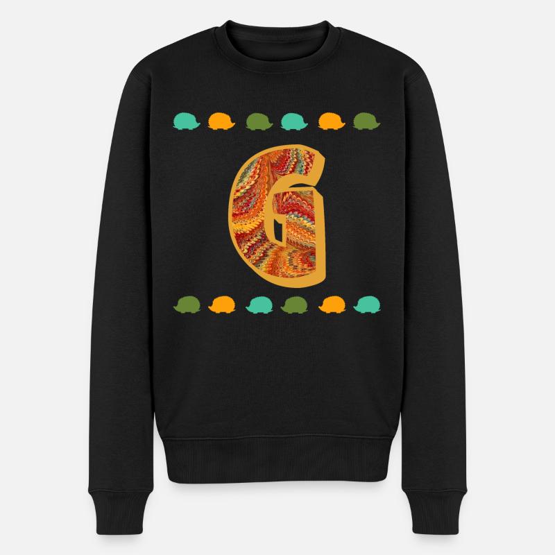 Hérisson E 22 g - Pull Premium bio Homme - noir