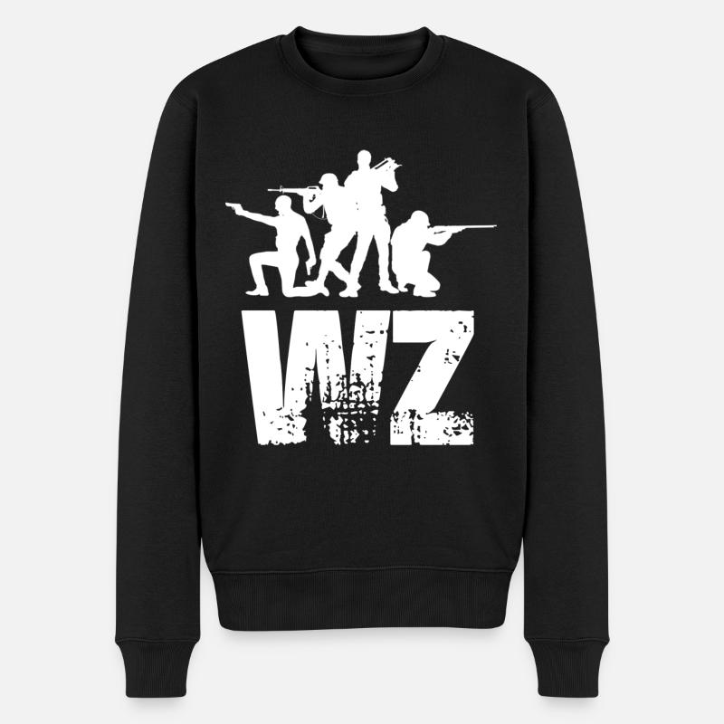 WARZONE - Pull Premium bio Homme - noir