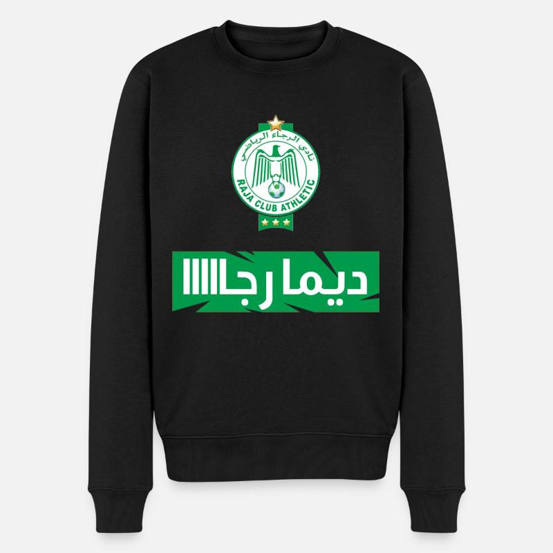 Dima Raja - Pull Premium bio Homme - noir