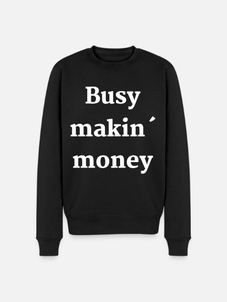 Argent Business Entrepreneur Maker - Pull Premium bio Homme - noir