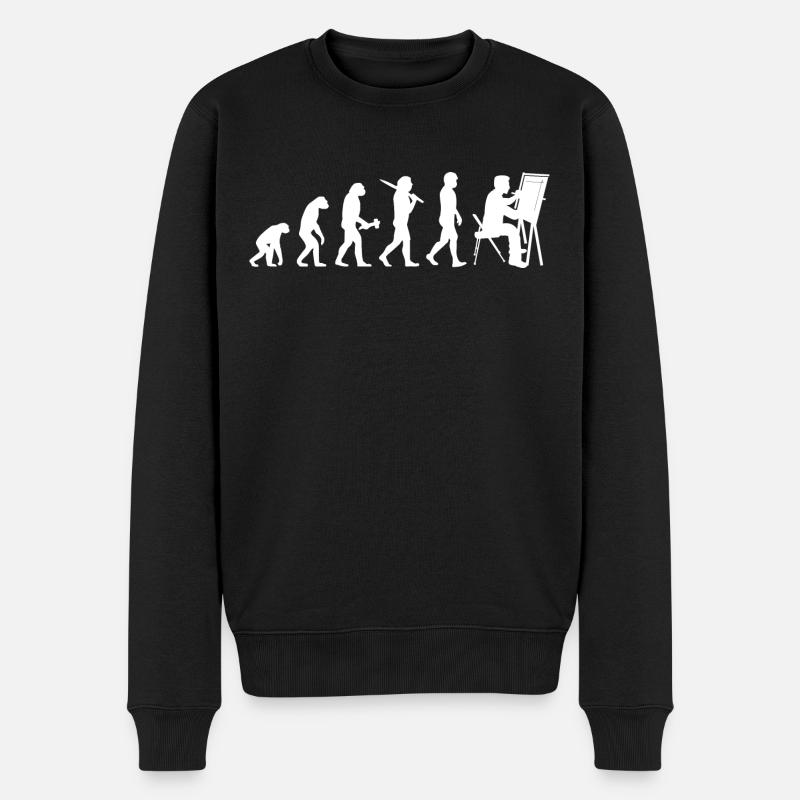 Technical draftsman Draftsman Evolution - Men's Premium Organic Jumper - black