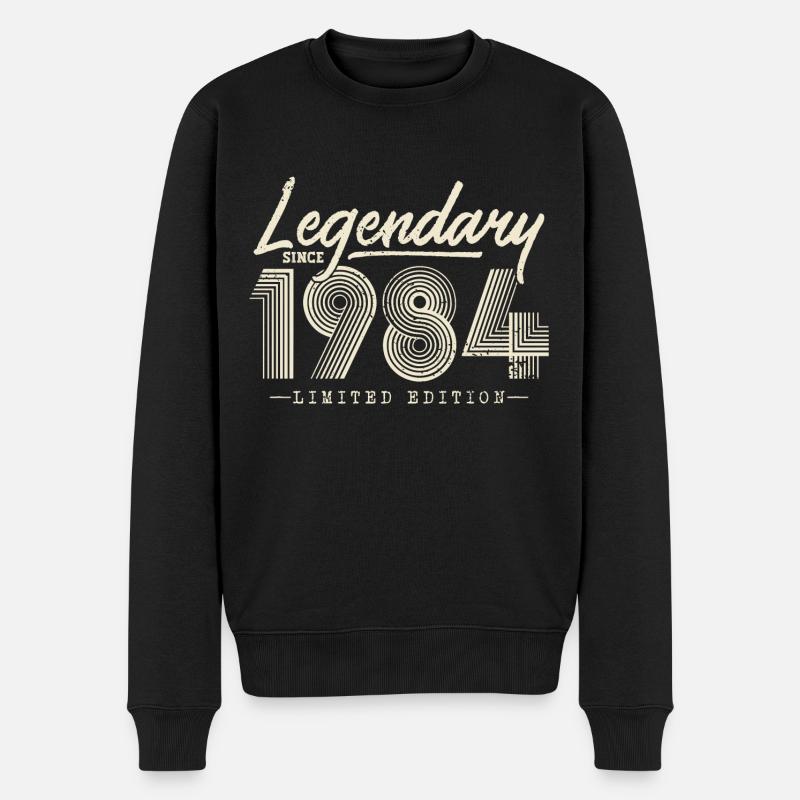 Légendaire depuis 1984 - Pull Premium bio Homme - noir