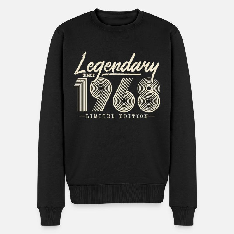 Légendaire depuis 1968 - Pull Premium bio Homme - noir
