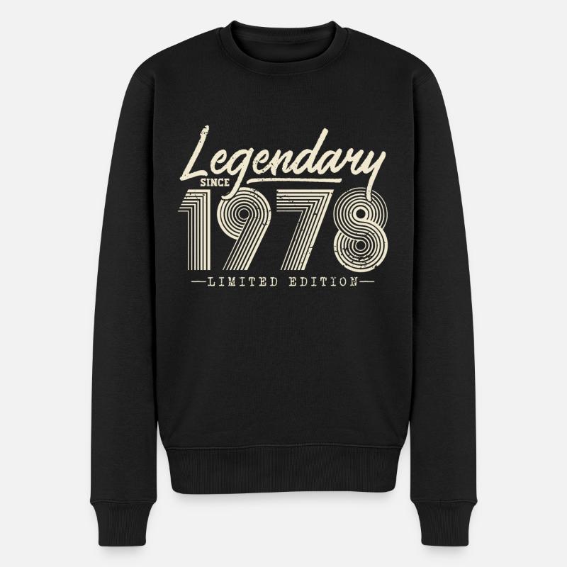 Légendaire depuis 1978 - Pull Premium bio Homme - noir