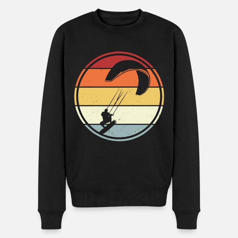 Kitesurfer Kitesurf Kitesurf - Pull Premium bio Homme - noir