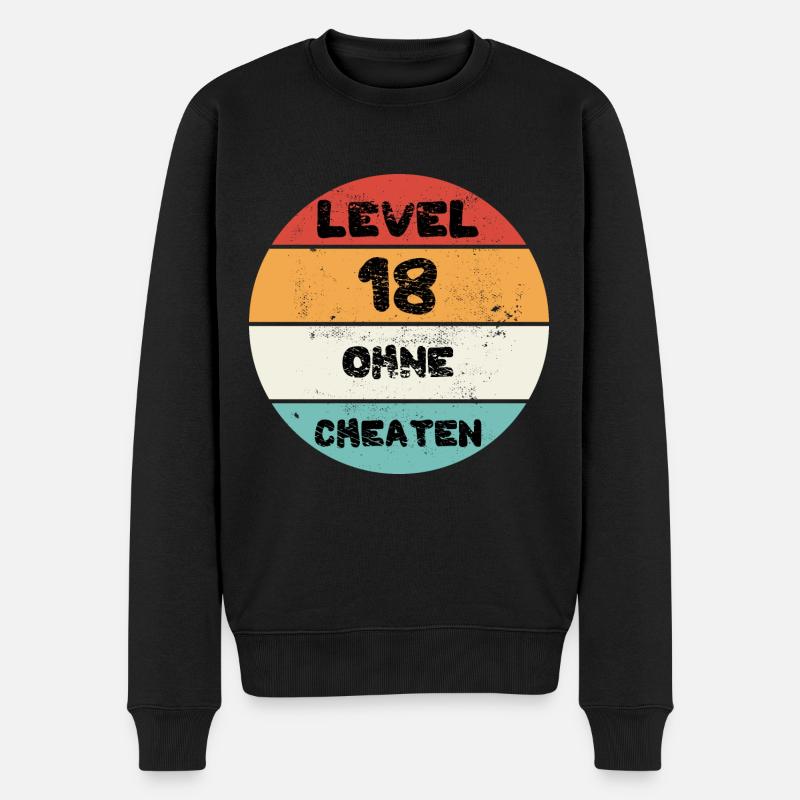 Anniversaire - Pull Premium bio Homme - noir