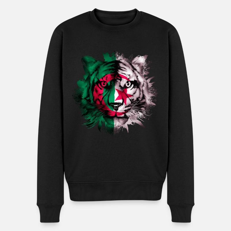 Algérie - Pull Premium bio Homme - noir