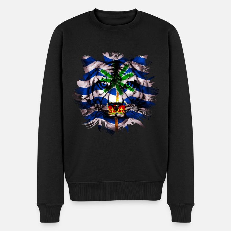 Territoire britannique de l'océan Indien - Pull Premium bio Homme - noir