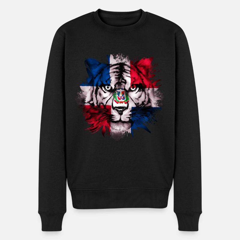 République dominicaine - Pull Premium bio Homme - noir