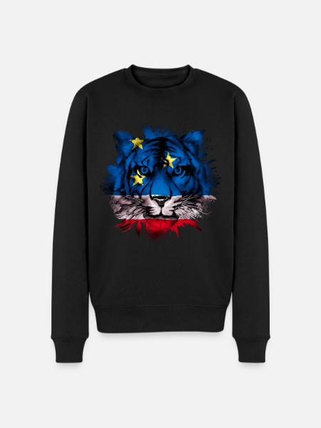 Gagauzia - Men's Premium Organic Jumper - black