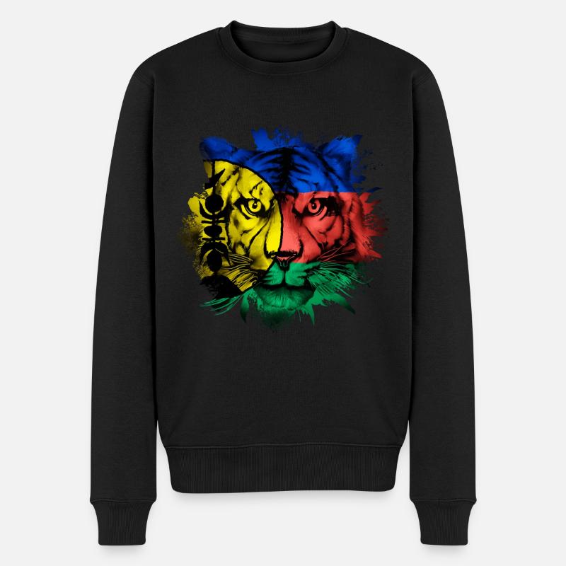 Nouvelle Calédonie - Pull Premium bio Homme - noir
