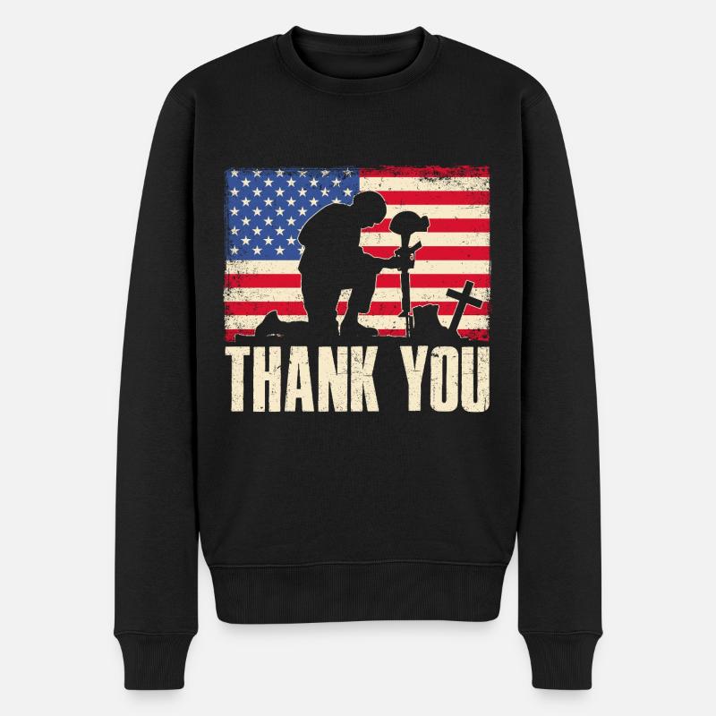 Merci - Pull Premium bio Homme - noir