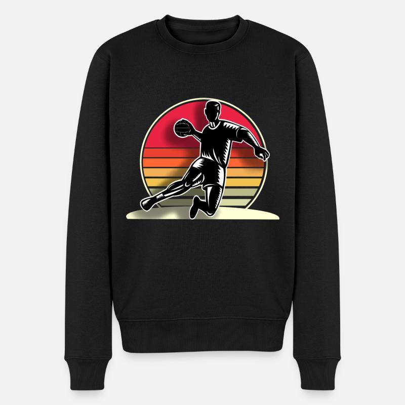 Handball Handballeur - Pull Premium bio Homme - noir