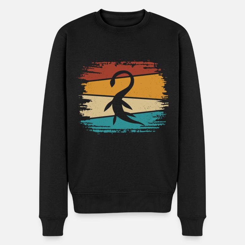 Dinosaure Plesiosaurus Water Dino - Pull Premium bio Homme - noir