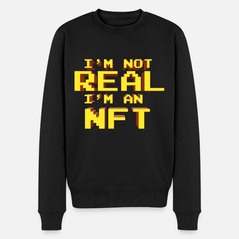 Crypto - Pull Premium bio Homme - noir