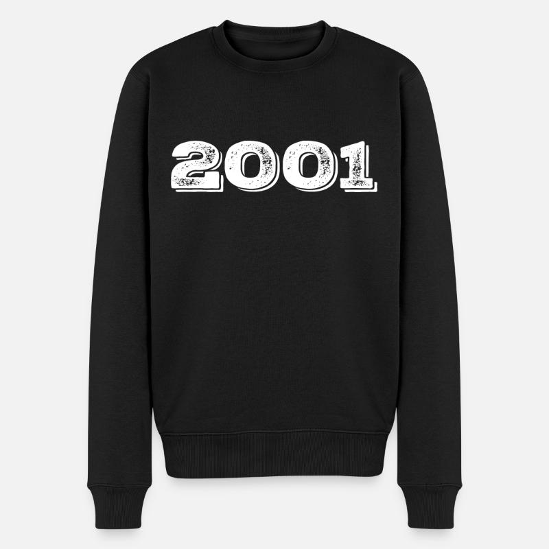 Cadeau d’anniversaire 2001 - 2001 - Pull Premium bio Homme - noir