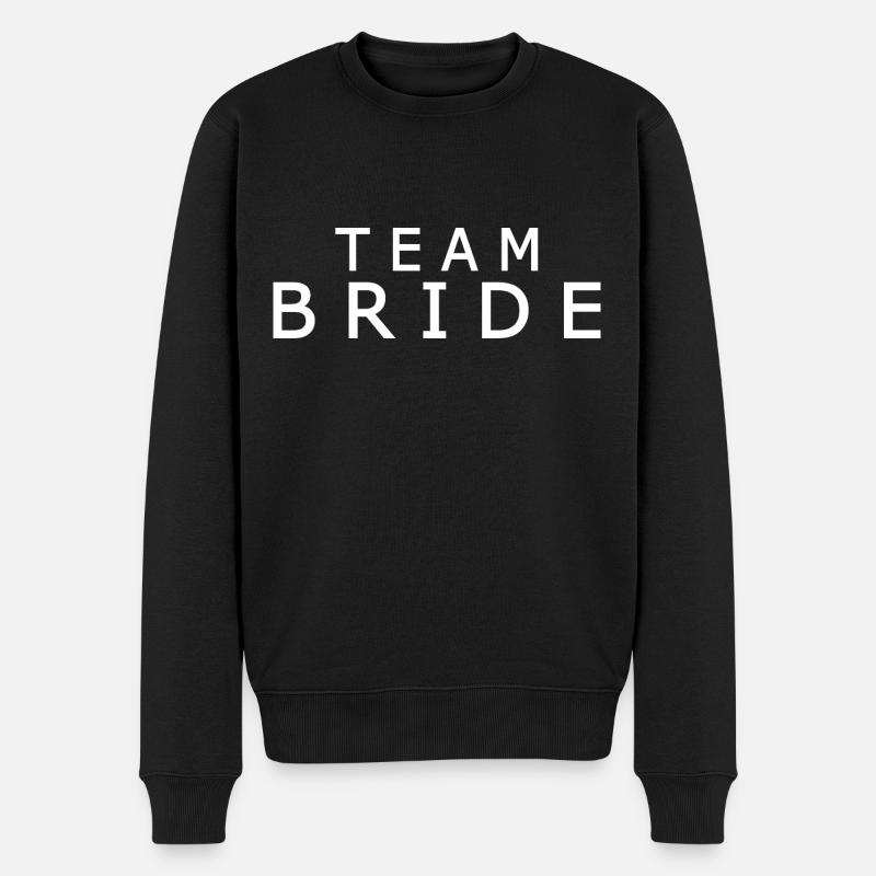 Team bride - Pull Premium bio Homme - noir