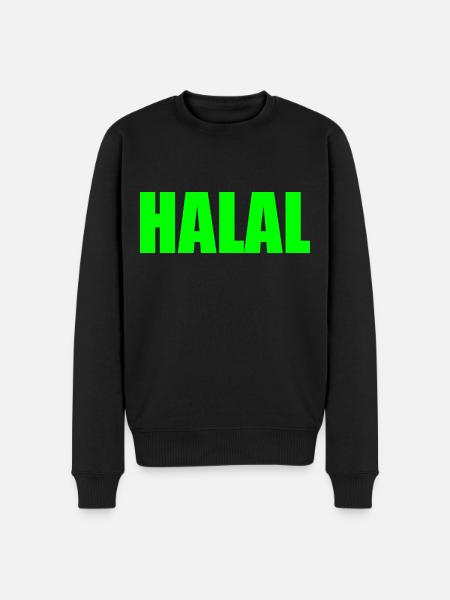 Halal - Männer Premium Bio Pullover - Schwarz