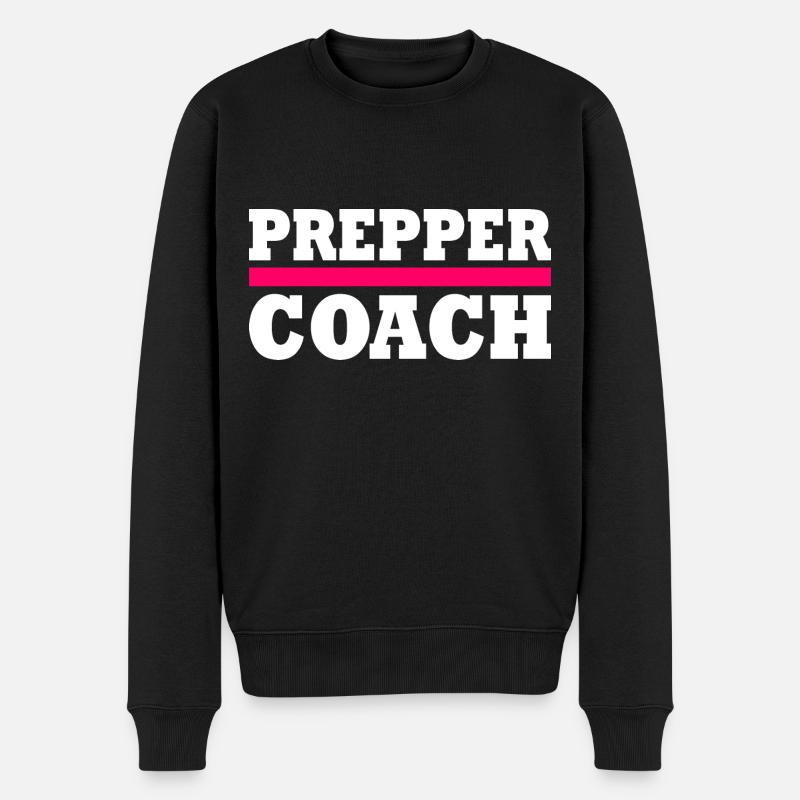Prepper - Pull Premium bio Homme - noir
