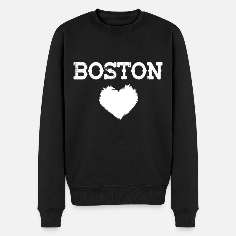 Boston - Pull Premium bio Homme - noir