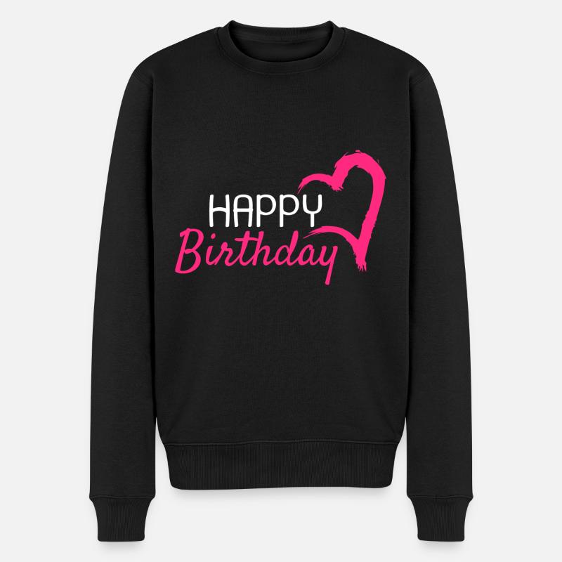 Joyeux anniversaire - Pull Premium bio Homme - noir