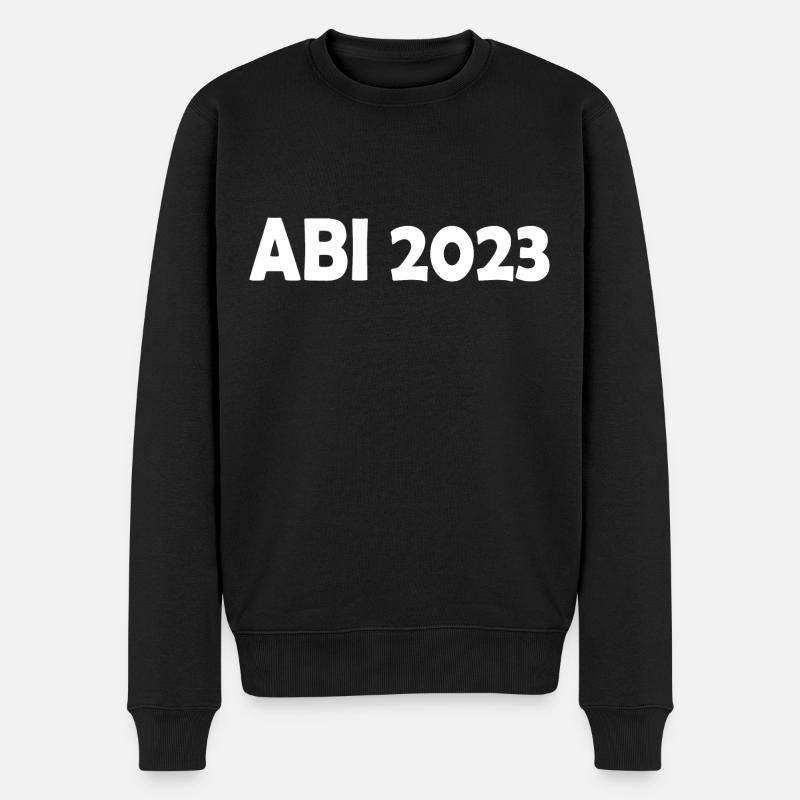 Abi 2023 - Männer Premium Bio Pullover - Schwarz
