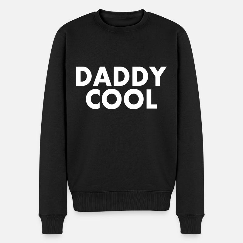 Daddy cool - Pull Premium bio Homme - noir