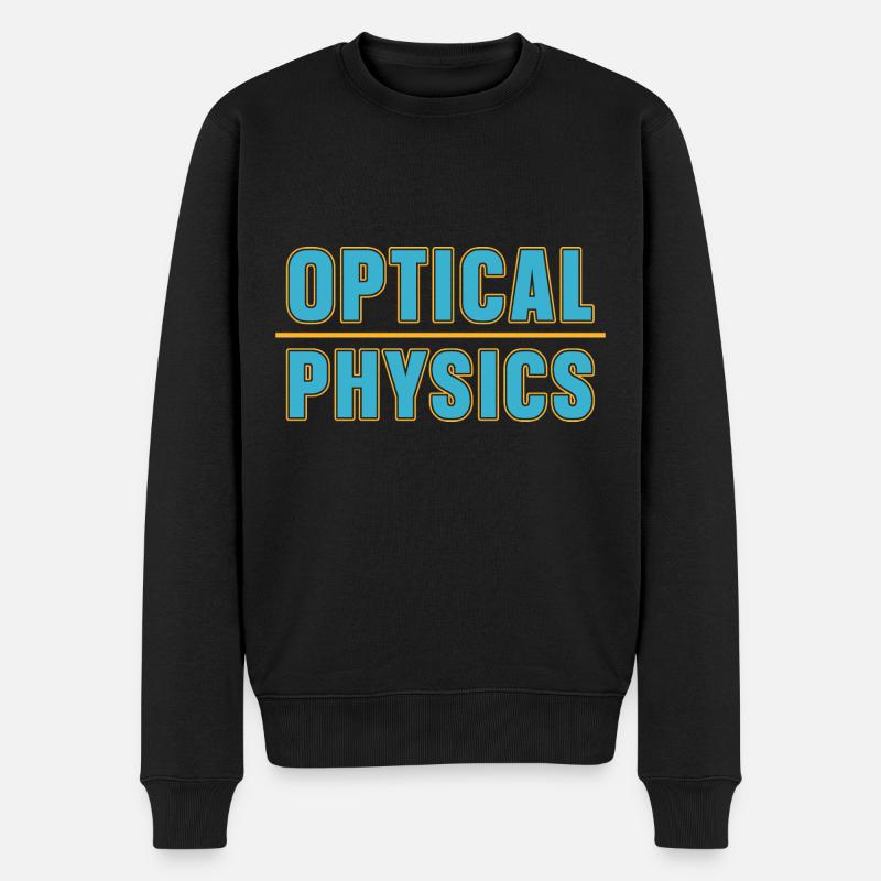 Physik Physiker - Männer Premium Bio Pullover - Schwarz