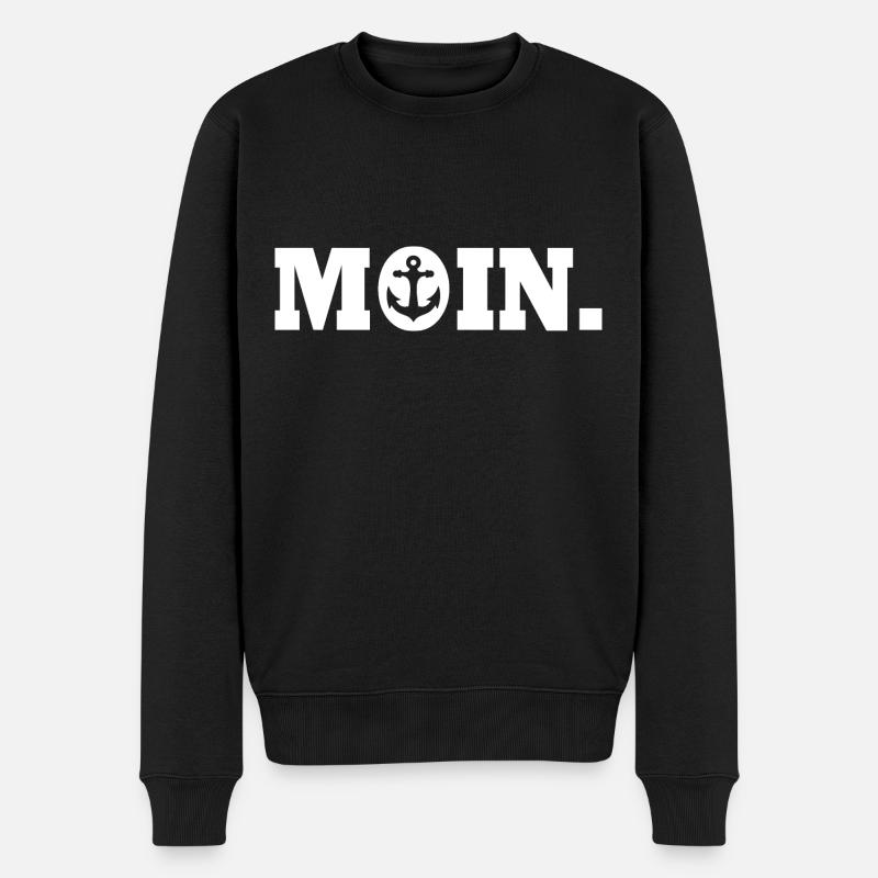 Moin - Pull Premium bio Homme - noir