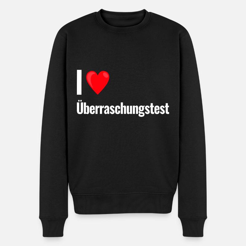 Mathematik Geschenk Nerd Lehrer Mathelehrer Mathe - Männer Premium Bio Pullover - Schwarz