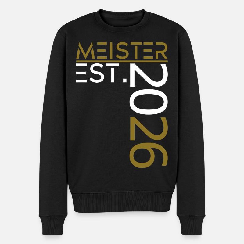 Master est. 2026 - Pull Premium bio Homme - noir
