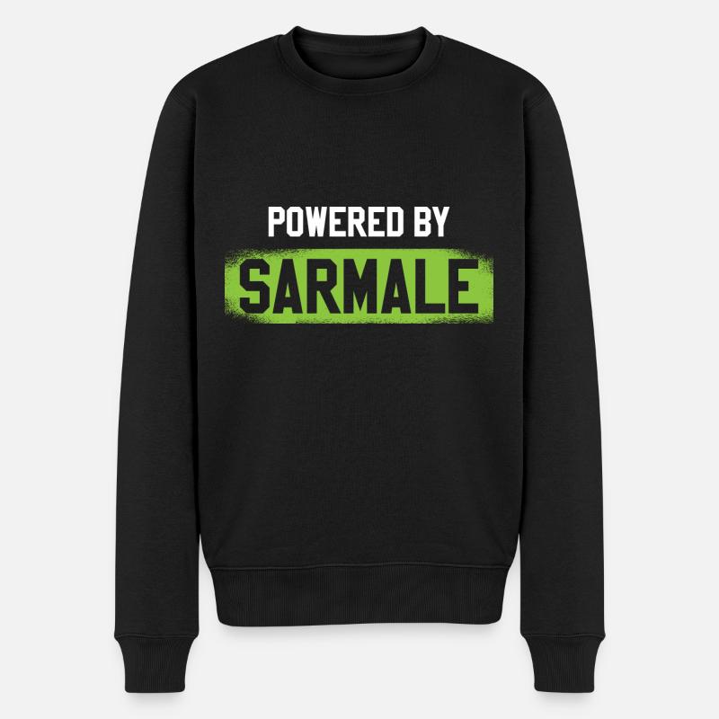 Propulsé par Sarmale - Pull Premium bio Homme - noir