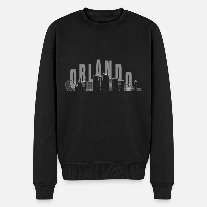 Horizon d’Orlando - Pull Premium bio Homme - noir