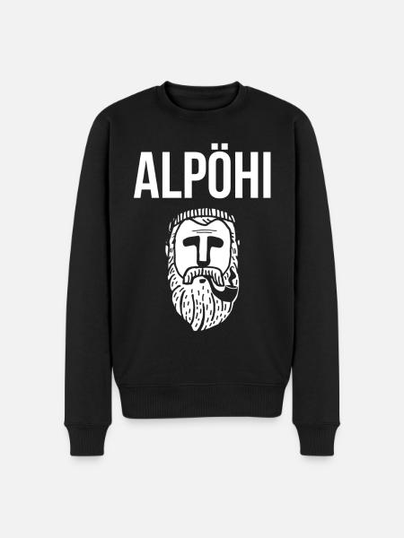 Alpöhi - Men's Premium Organic Jumper - black