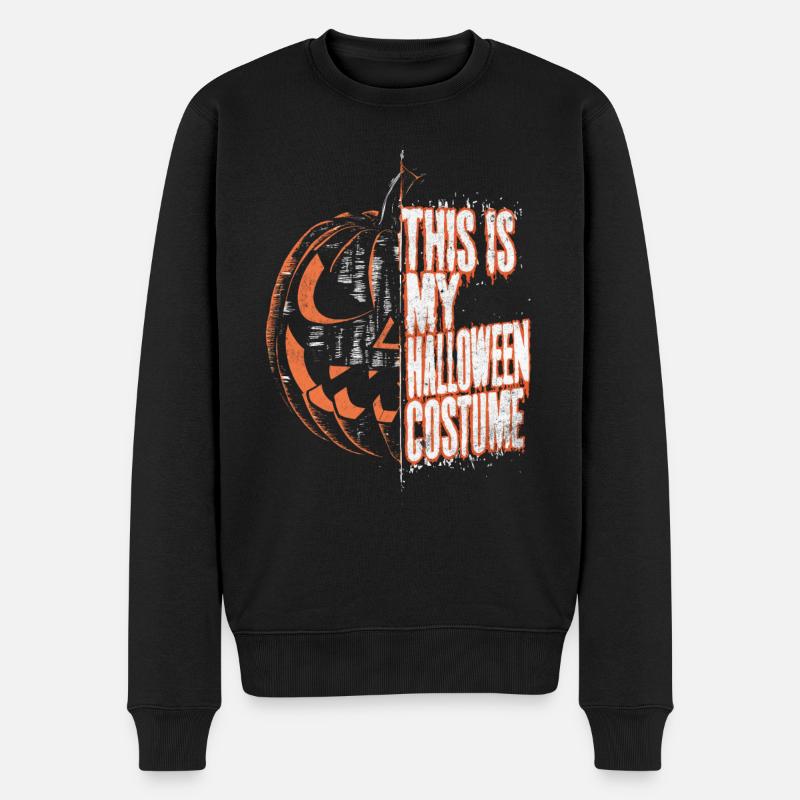 C’est mon costume d’Halloween - Pull Premium bio Homme - noir