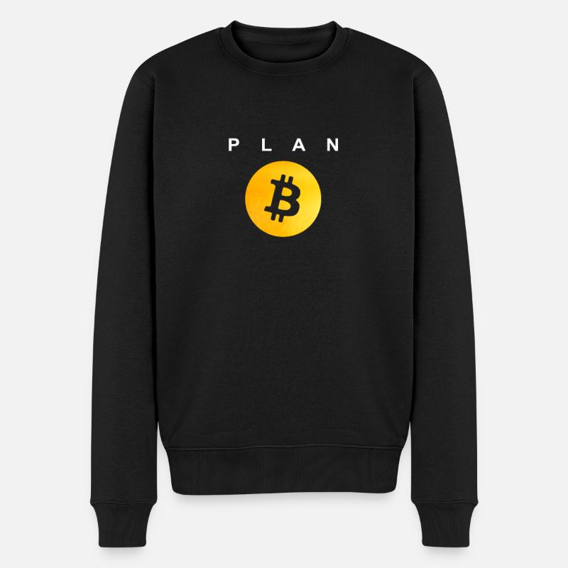 Plan B - Bitcoin - Pull Premium bio Homme - noir