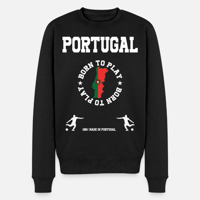 Portugal - Pull Premium bio Homme - noir