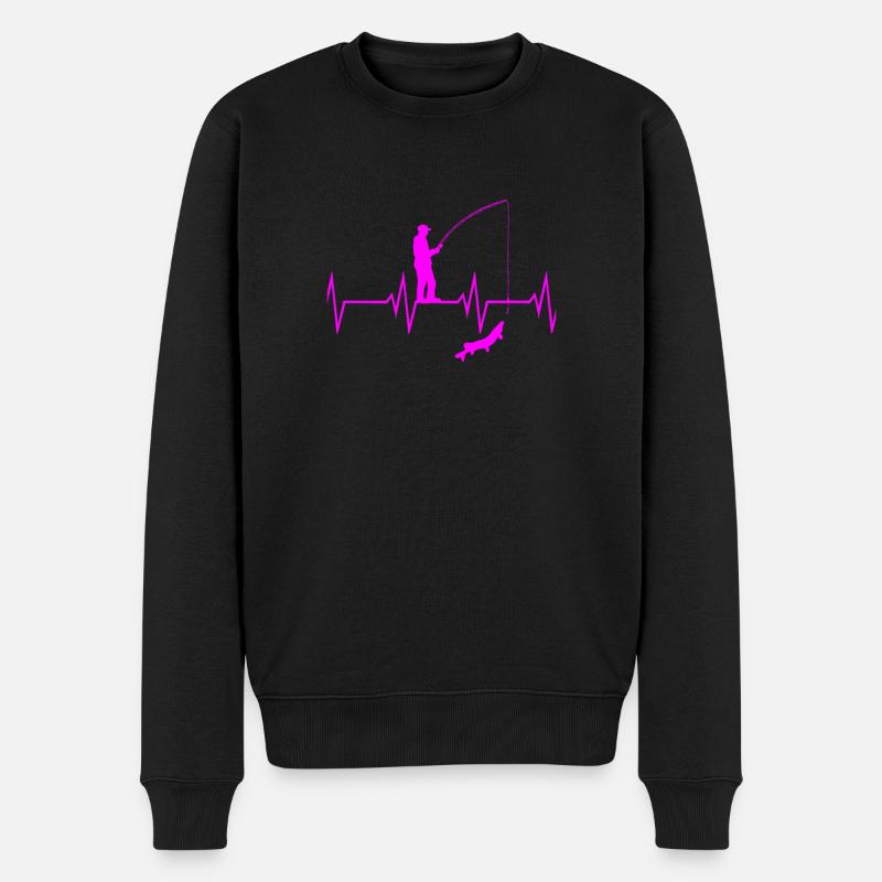 Battement de cœur d’ange - Pull Premium bio Homme - noir
