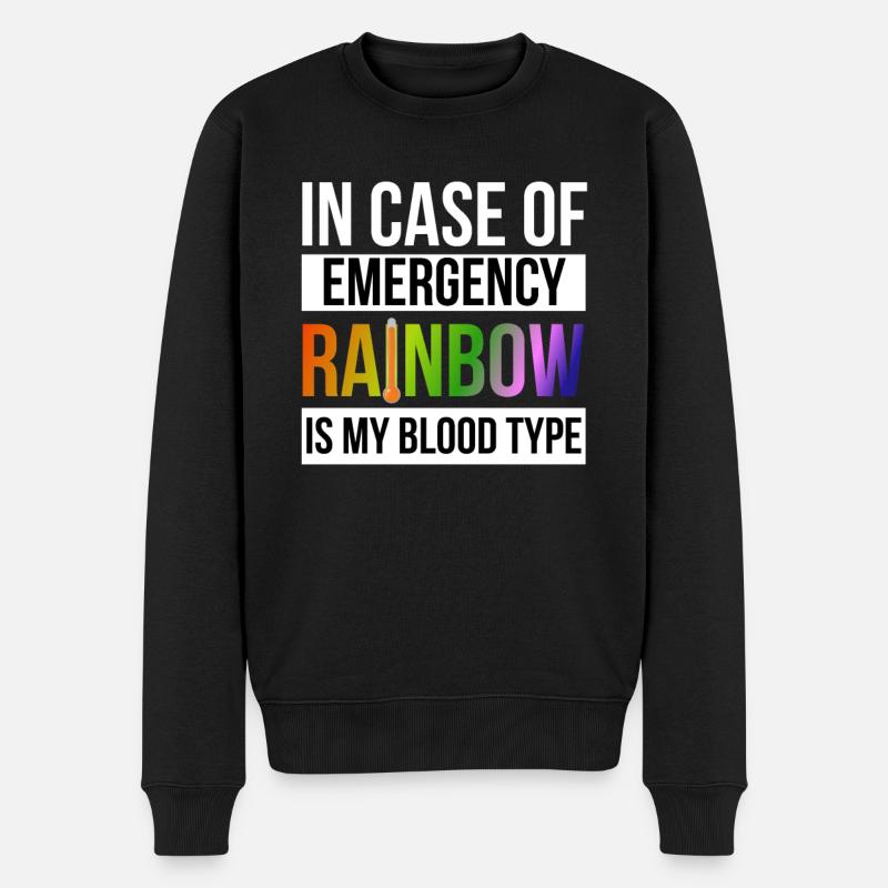 Pride Month - Pull Premium bio Homme - noir