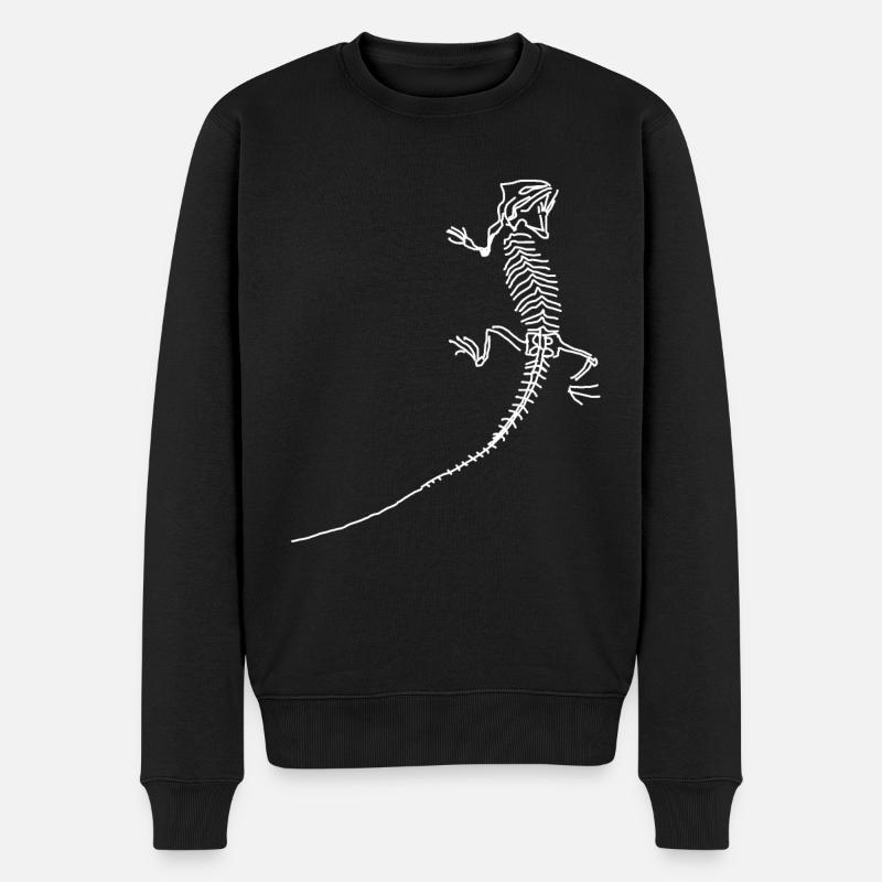 Dinosaures, fossiles, paléontologue, - Pull Premium bio Homme - noir
