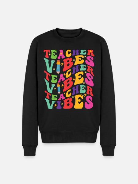 Vibrations de l’enseignant - Pull Premium bio Homme - noir