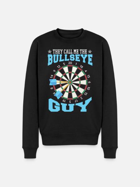 Bullseye Guy Darts - Pull Premium bio Homme - noir