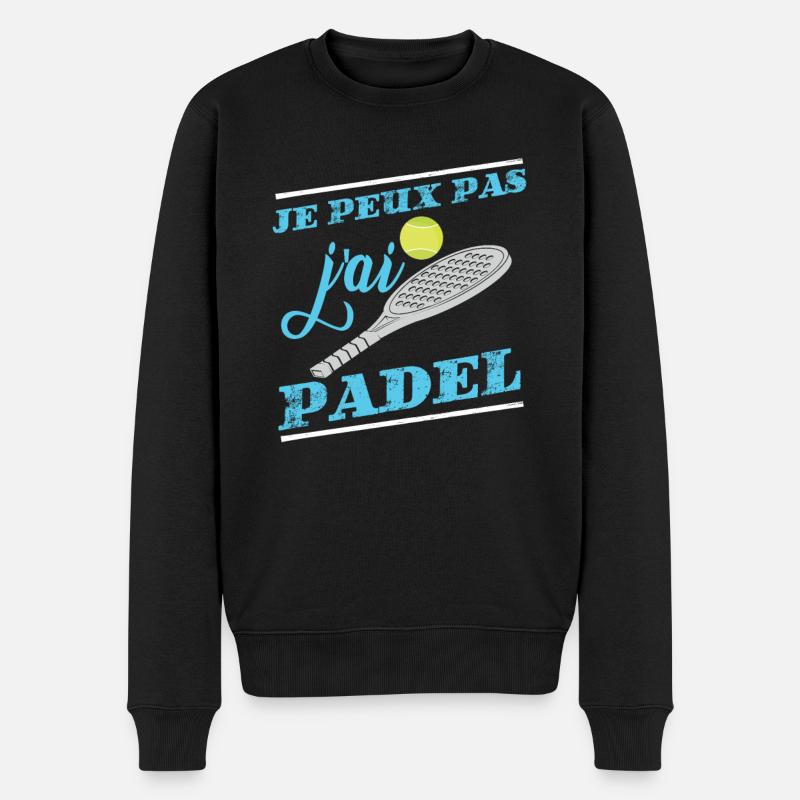 J'ai Padel - Pull Premium bio Homme - noir