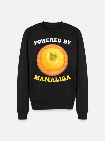 Propulsé par Mamaliga - Pull Premium bio Homme - noir