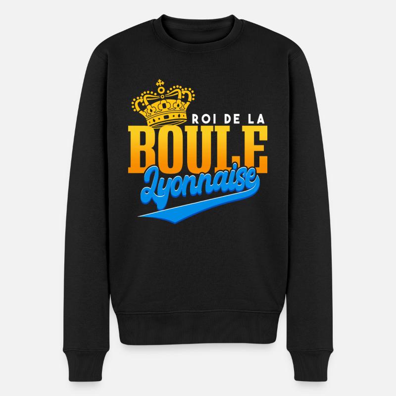 Roi De La Boule Lyonnaise - Pull Premium bio Homme - noir